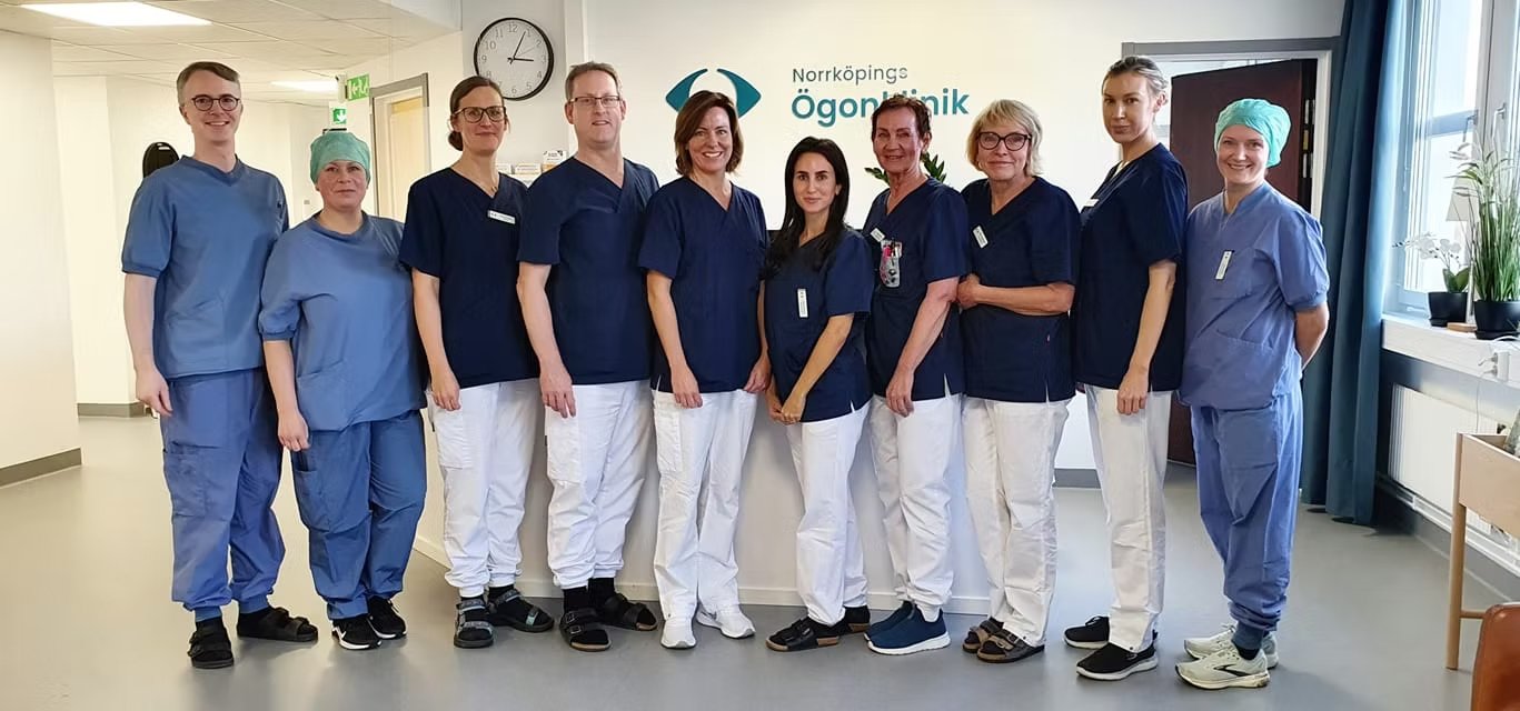 Framtidens &ouml;gonsjukv&aring;rd i &Ouml;sterg&ouml;tland st&auml;rks genom f&ouml;rv&auml;rv av Norrk&ouml;pings &Ouml;gonklinik